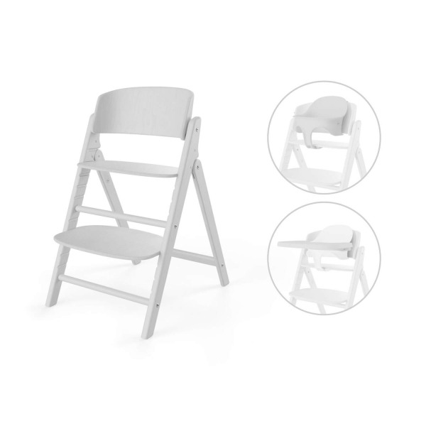 CYBEX Gold Click&Fold etetszk 3in1 - All White